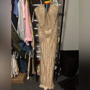 Crystal prom dress/gown